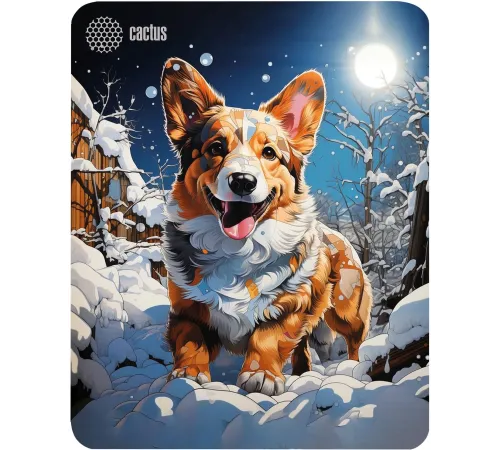 Коврик для мыши Cactus Corgi 300x250x3мм (CS-MP-D13M) Коврик для мыши Cactus Corgi 300x250x3мм (CS-MP-D13M)