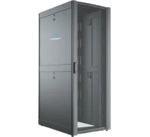 Шкаф серверный C3 Solutions (C3.RF2401) напольный 24U 600x1050мм пер.дв.перфор. 2 бок.пан. направл.под закл.гайки 1300кг черный