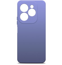 Чехол (клип-кейс) BoraSCO для Infinix Hot 40i/Smart 8/8 Plus/8 Pro Silicone Case 72662 лавандовый