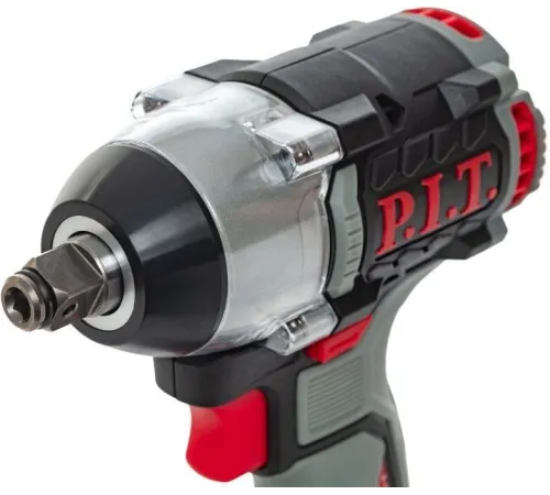 Гайковерт P.I.T. PIW20H-300B аккум. патрон:квад.1/2"