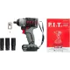 Гайковерт P.I.T. PIW20H-300B аккум. патрон:квад.1/2"