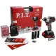 Гайковерт P.I.T. PIW20H-300B/1 аккум. патрон:квад.1/2"