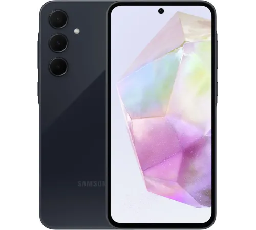 Смартфон Samsung SM-A356E Galaxy A35 5G 256Gb 8Gb темно-синий моноблок 3G 4G 6.6" 1080x2340 Android 50Mpix 802.11 a/b/g/n/ac/ax NFC GPS GSM900/1800 GSM1900 TouchSc