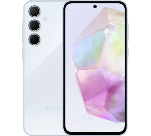 Смартфон Samsung SM-A356E Galaxy A35 5G 128Gb 8Gb голубой моноблок 3G 4G 6.6" 1080x2340 Android 50Mpix 802.11 a/b/g/n/ac/ax NFC GPS GSM900/1800 GSM1900 TouchSc