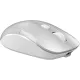 Мышь A4Tech Fstyler FB26CS Air2 серебристый/белый оптическая (2000dpi) silent беспроводная BT/Radio USB для ноутбука (4but)