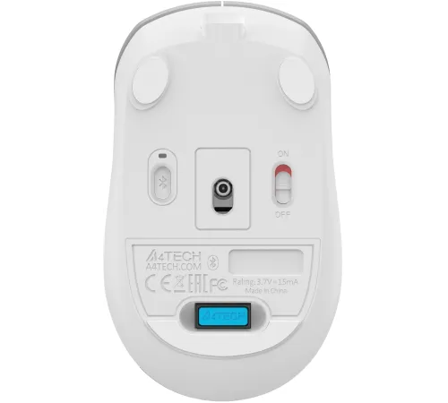 Мышь A4Tech Fstyler FB26CS Air2 серебристый/белый оптическая (2000dpi) silent беспроводная BT/Radio USB для ноутбука (4but) Мышь A4Tech Fstyler FB26CS Air2 серебристый/белый оптическая (2000dpi) silent беспроводная BT/Radio USB для ноутбука (4but)