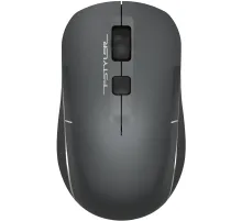 Мышь A4Tech Fstyler FB26CS Air2 серый/черный оптическая (2000dpi) silent беспроводная BT/Radio USB для ноутбука (4but)