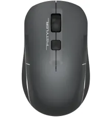 Мышь A4Tech Fstyler FB26CS Air2 серый/черный оптическая (2000dpi) silent беспроводная BT/Radio USB для ноутбука (4but)