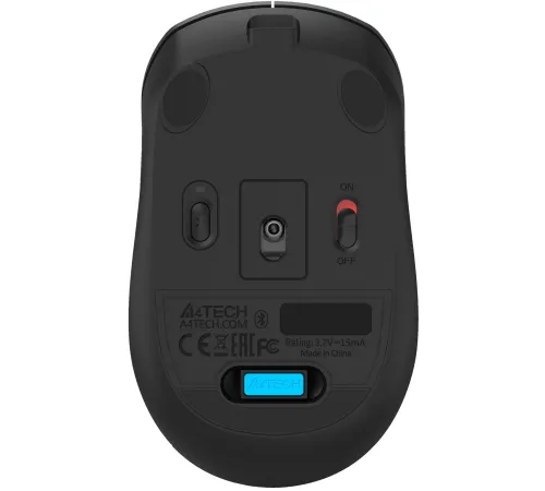 Мышь A4Tech Fstyler FB26CS Air2 серый/черный оптическая (2000dpi) silent беспроводная BT/Radio USB для ноутбука (4but) Мышь A4Tech Fstyler FB26CS Air2 серый/черный оптическая (2000dpi) silent беспроводная BT/Radio USB для ноутбука (4but)