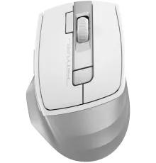 Мышь A4Tech Fstyler FG45CS Air2 белый/серебристый оптическая (2000dpi) silent беспроводная USB для ноутбука (7but)