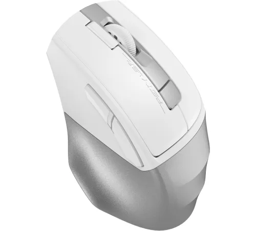 Мышь A4Tech Fstyler FG45CS Air2 белый/серебристый оптическая (2000dpi) silent беспроводная USB для ноутбука (7but) Мышь A4Tech Fstyler FG45CS Air2 белый/серебристый оптическая (2000dpi) silent беспроводная USB для ноутбука (7but)