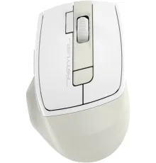 Мышь A4Tech Fstyler FG45CS Air2 бежевый оптическая (2000dpi) silent беспроводная USB для ноутбука (7but)