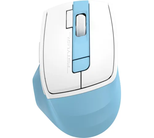 Мышь A4Tech Fstyler FG45CS Air2 голубой/белый оптическая (2000dpi) silent беспроводная USB для ноутбука (7but) Мышь A4Tech Fstyler FG45CS Air2 голубой/белый оптическая (2000dpi) silent беспроводная USB для ноутбука (7but)