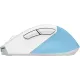 Мышь A4Tech Fstyler FG45CS Air2 голубой/белый оптическая (2000dpi) silent беспроводная USB для ноутбука (7but)