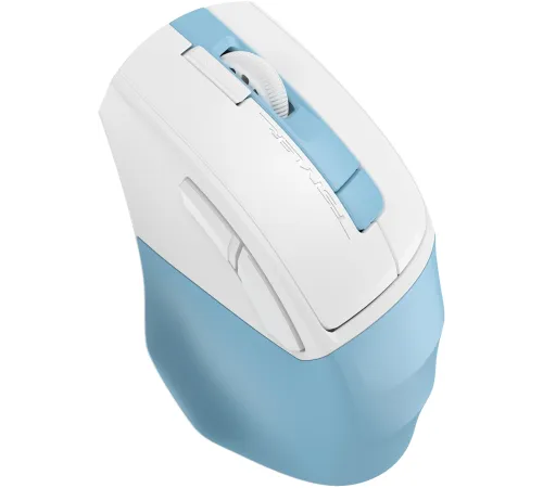 Мышь A4Tech Fstyler FG45CS Air2 голубой/белый оптическая (2000dpi) silent беспроводная USB для ноутбука (7but) Мышь A4Tech Fstyler FG45CS Air2 голубой/белый оптическая (2000dpi) silent беспроводная USB для ноутбука (7but)