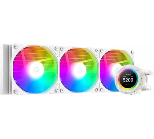 Система водяного охлаждения ID-Cooling SL360 XE Soc-AM5/AM4/1151/1200/2066/1700 4-pin 14-30dB Al+Cu 350W LED Ret