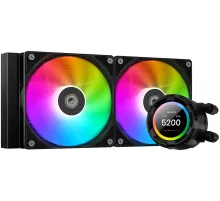 Система водяного охлаждения ID-Cooling SL240 XE ARGB Soc-AM5/AM4/1151/1200/2066/1700 черный 4-pin 14-30dB Al+Cu 300W Ret