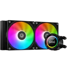 Система водяного охлаждения ID-Cooling SL240 XE ARGB Soc-AM5/AM4/1151/1200/2066/1700 черный 4-pin 14-30dB Al+Cu 300W Ret