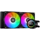 Система водяного охлаждения ID-Cooling SL240 XE ARGB Soc-AM5/AM4/1151/1200/2066/1700 черный 4-pin 14-30dB Al+Cu 300W Ret