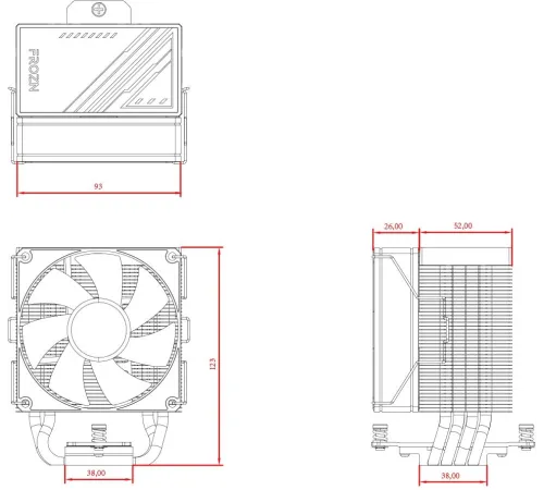 Cooler ID-Cooling FROZN A400 ARGB
