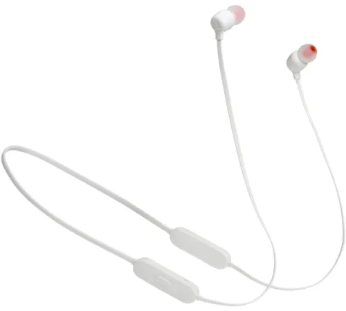 Гарнитура вкладыши JBL Tune 125 белый беспроводные bluetooth в ушной раковине (JBLT125BTWHT)