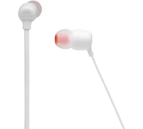 Гарнитура вкладыши JBL Tune 125 белый беспроводные bluetooth в ушной раковине (JBLT125BTWHT)