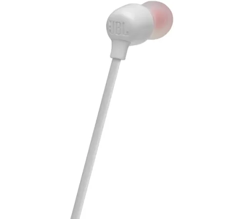 Гарнитура вкладыши JBL Tune 125 белый беспроводные bluetooth в ушной раковине (JBLT125BTWHT)