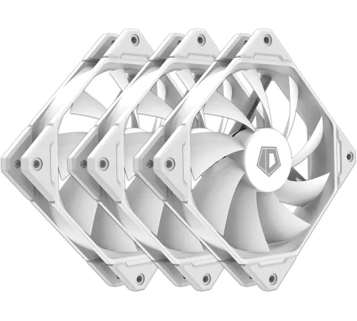 Комплект Вентиляторов для корпуса ID-Cooling TF-12025-ARGB-TRIO-SNOW White (3in1) 120?120?25mm 12V/5V, 1500RPM, ARGB Комплект Вентиляторов для корпуса ID-Cooling TF-12025-ARGB-TRIO-SNOW White (3in1) 120?120?25mm 12V/5V, 1500RPM, ARGB