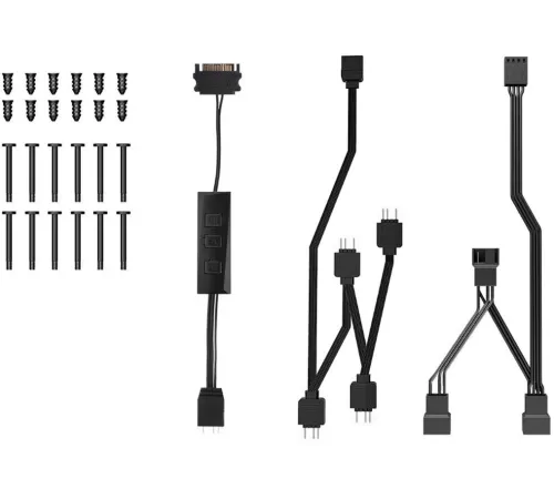 Комплект Вентиляторов для корпуса ID-Cooling TF-12025-ARGB-TRIO-SNOW White (3in1) 120?120?25mm 12V/5V, 1500RPM, ARGB Комплект Вентиляторов для корпуса ID-Cooling TF-12025-ARGB-TRIO-SNOW White (3in1) 120?120?25mm 12V/5V, 1500RPM, ARGB