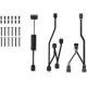 Комплект Вентиляторов для корпуса ID-Cooling TF-12025-ARGB-TRIO-SNOW White (3in1) 120?120?25mm 12V/5V, 1500RPM, ARGB