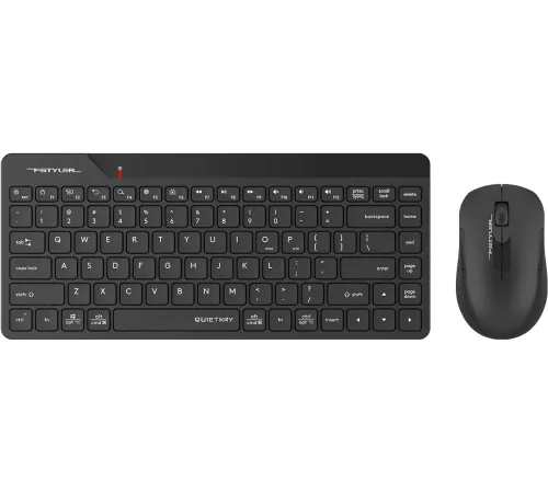 Клавиатура + мышь A4Tech Fstyler FG2200 Air2 клав:черный мышь:черный USB беспроводная slim (FG2200 AIR2 BLACK) Клавиатура + мышь A4Tech Fstyler FG2200 Air2 клав:черный мышь:черный USB беспроводная slim (FG2200 AIR2 BLACK)