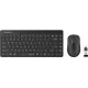 Клавиатура + мышь A4Tech Fstyler FG2200 Air2 клав:черный мышь:черный USB беспроводная slim (FG2200 AIR2 BLACK)
