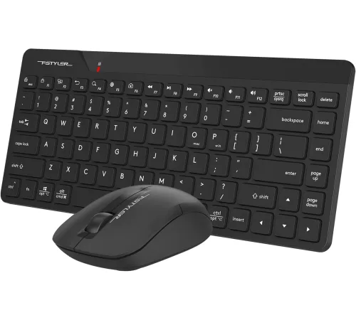 Клавиатура + мышь A4Tech Fstyler FG2200 Air2 клав:черный мышь:черный USB беспроводная slim (FG2200 AIR2 BLACK) Клавиатура + мышь A4Tech Fstyler FG2200 Air2 клав:черный мышь:черный USB беспроводная slim (FG2200 AIR2 BLACK)