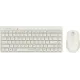Клавиатура + мышь A4Tech Fstyler FG2200 Air2 клав:бежевый мышь:бежевый USB беспроводная slim (FG2200 AIR2 BEIGE)