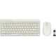 Клавиатура + мышь A4Tech Fstyler FG2200 Air2 клав:бежевый мышь:бежевый USB беспроводная slim (FG2200 AIR2 BEIGE)