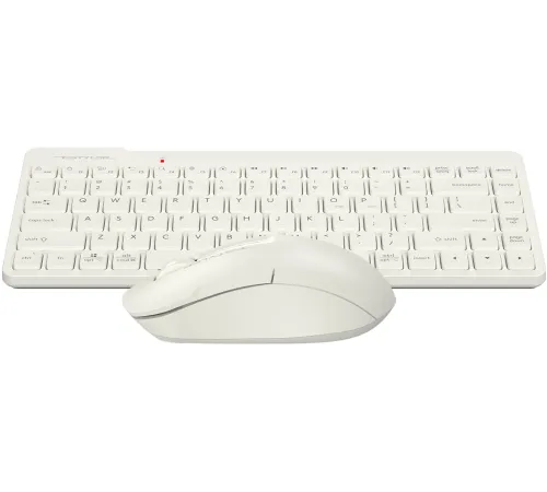 Клавиатура + мышь A4Tech Fstyler FG2200 Air2 клав:бежевый мышь:бежевый USB беспроводная slim (FG2200 AIR2 BEIGE)