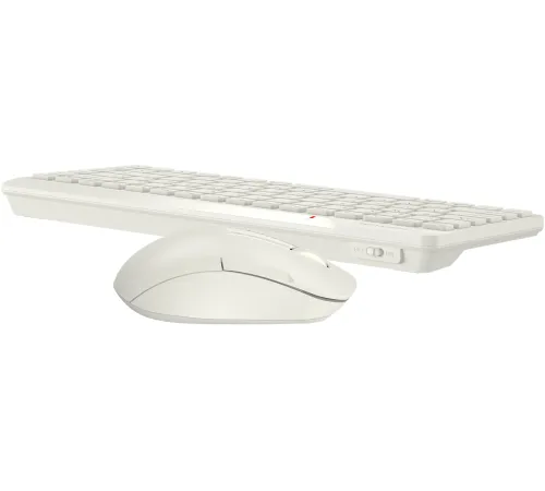 Клавиатура + мышь A4Tech Fstyler FG2200 Air2 клав:бежевый мышь:бежевый USB беспроводная slim (FG2200 AIR2 BEIGE)