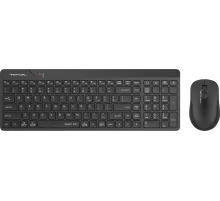 Клавиатура + мышь A4Tech Fstyler FG2300 Air2 клав:черный мышь:черный USB беспроводная slim (FG2300 AIR2 BLACK)