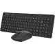 Клавиатура + мышь A4Tech Fstyler FG2300 Air2 клав:черный мышь:черный USB беспроводная slim (FG2300 AIR2 BLACK)