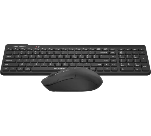 Клавиатура + мышь A4Tech Fstyler FG2300 Air2 клав:черный мышь:черный USB беспроводная slim (FG2300 AIR2 BLACK)