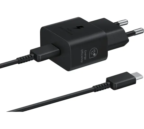 Сетевое зар./устр. Samsung 25W 3A (PD) USB Type-C черный (EP-T2510XBEGEU)