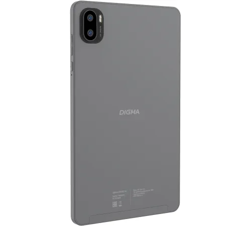 Планшет Digma Optima 8430E 4G T606 (1.6) RAM4Gb ROM64Gb 8" IPS 1280x800 LTE 1Sim Android 14 серый 5Mpix 2Mpix BT GPS WiFi Touch 128Gb 4000mAh