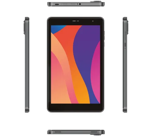 Планшет Digma Optima 8430E 4G T606 (1.6) RAM4Gb ROM64Gb 8" IPS 1280x800 LTE 1Sim Android 14 серый 5Mpix 2Mpix BT GPS WiFi Touch 128Gb 4000mAh