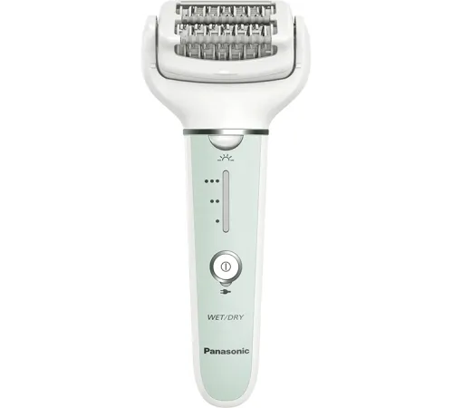 Эпилятор Panasonic ES-EY70-G520 скор.:3 насад.:6 от аккум. белый/зеленый