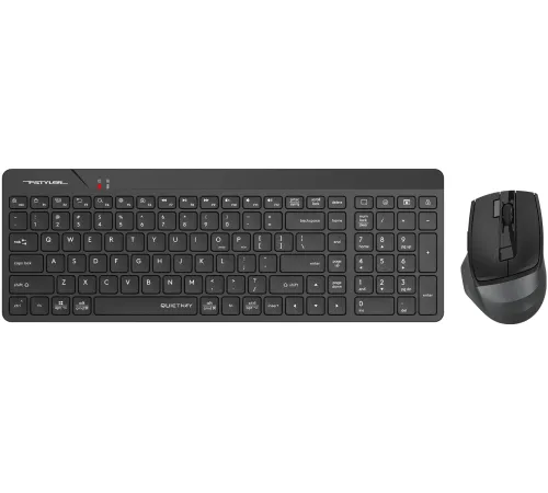 Клавиатура + мышь A4Tech Fstyler FG2400 Air2 клав:черный мышь:черный USB беспроводная slim (FG2400 AIR2 BLACK) Клавиатура + мышь A4Tech Fstyler FG2400 Air2 клав:черный мышь:черный USB беспроводная slim (FG2400 AIR2 BLACK)