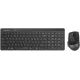 Клавиатура + мышь A4Tech Fstyler FG2400 Air2 клав:черный мышь:черный USB беспроводная slim (FG2400 AIR2 BLACK)