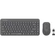 Клавиатура + мышь A4Tech Fstyler FG3200 Air2 клав:серый мышь:серый USB беспроводная slim Multimedia