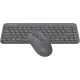 Клавиатура + мышь A4Tech Fstyler FG3200 Air2 клав:серый мышь:серый USB беспроводная slim Multimedia