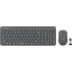 Клавиатура + мышь A4Tech Fstyler FG3300 Air2 клав:серый мышь:серый USB беспроводная slim Multimedia