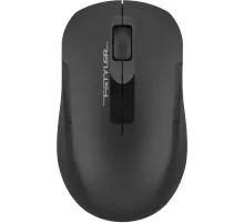 Мышь A4Tech Fstyler FG15C Air2 черный оптическая (1200dpi) беспроводная USB для ноутбука (3but)